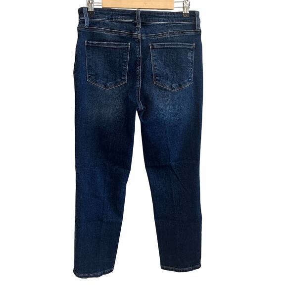 Kut From The Cloth Reese High Rise Fab Ab Ankle Straight Leg Jeans Blue Size 6 - Picture 3 of 9
